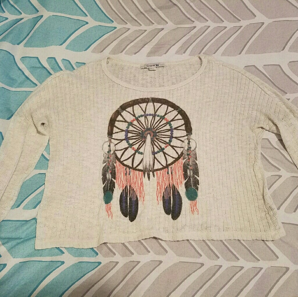 Forever 21 cropped sweater