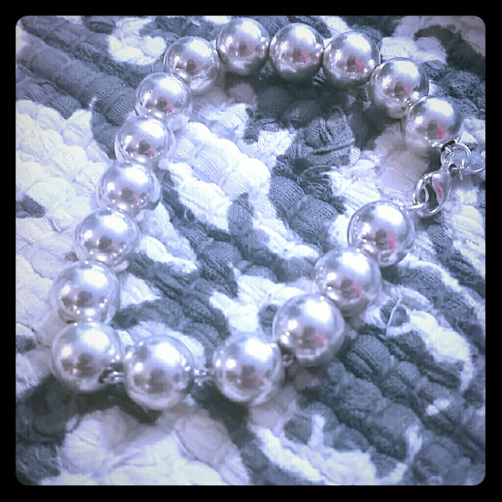 Tiffany & Co Sterling Silver Ball Bracelet