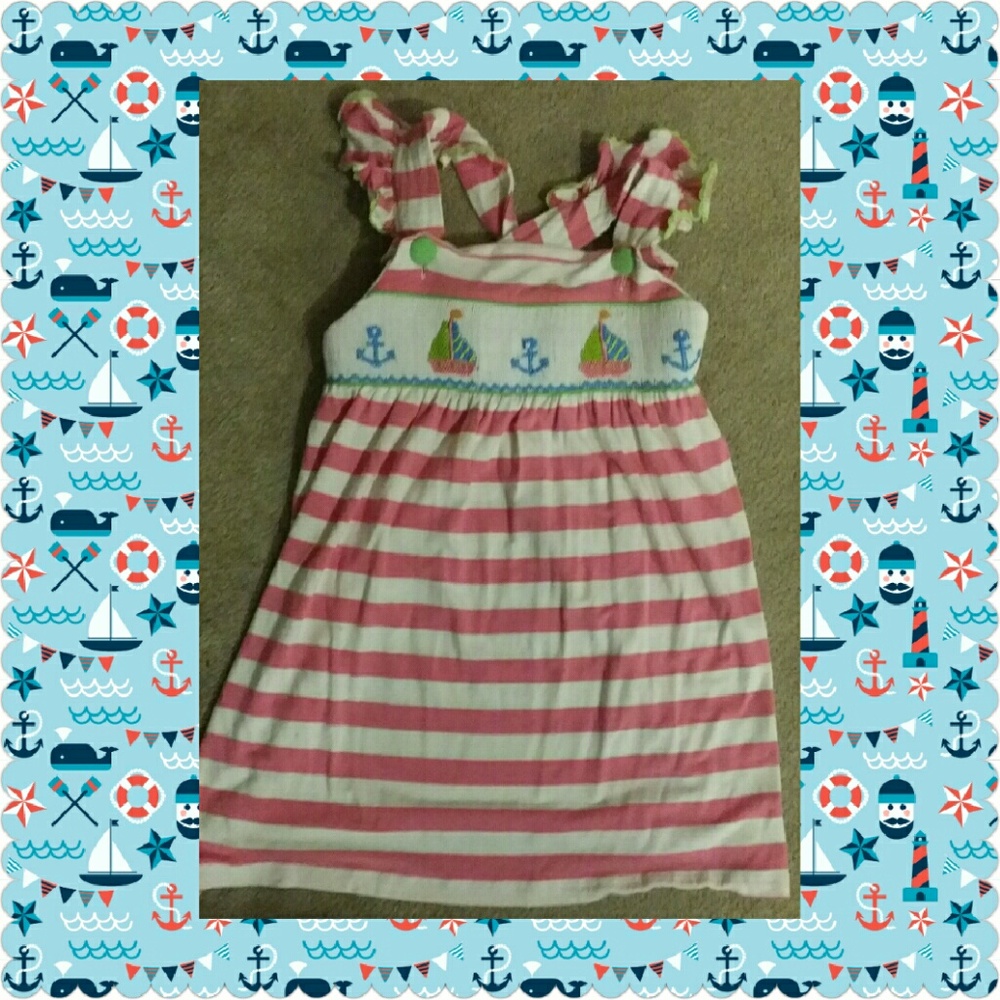 Smocked or not smocked dress size 5