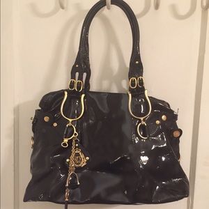 Black Patent Leather Juicy Couture Bag