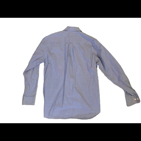 LOWESTJ. Crew mini gingham button down shirt - Picture 3 of 3