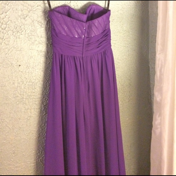 Purple bridesmaid/prom dress - Picture 5 of 7