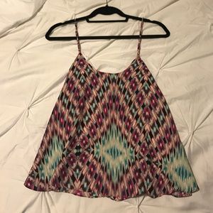 Patterned tank