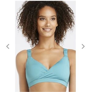 Fabletics blue Lilac sports bra XL