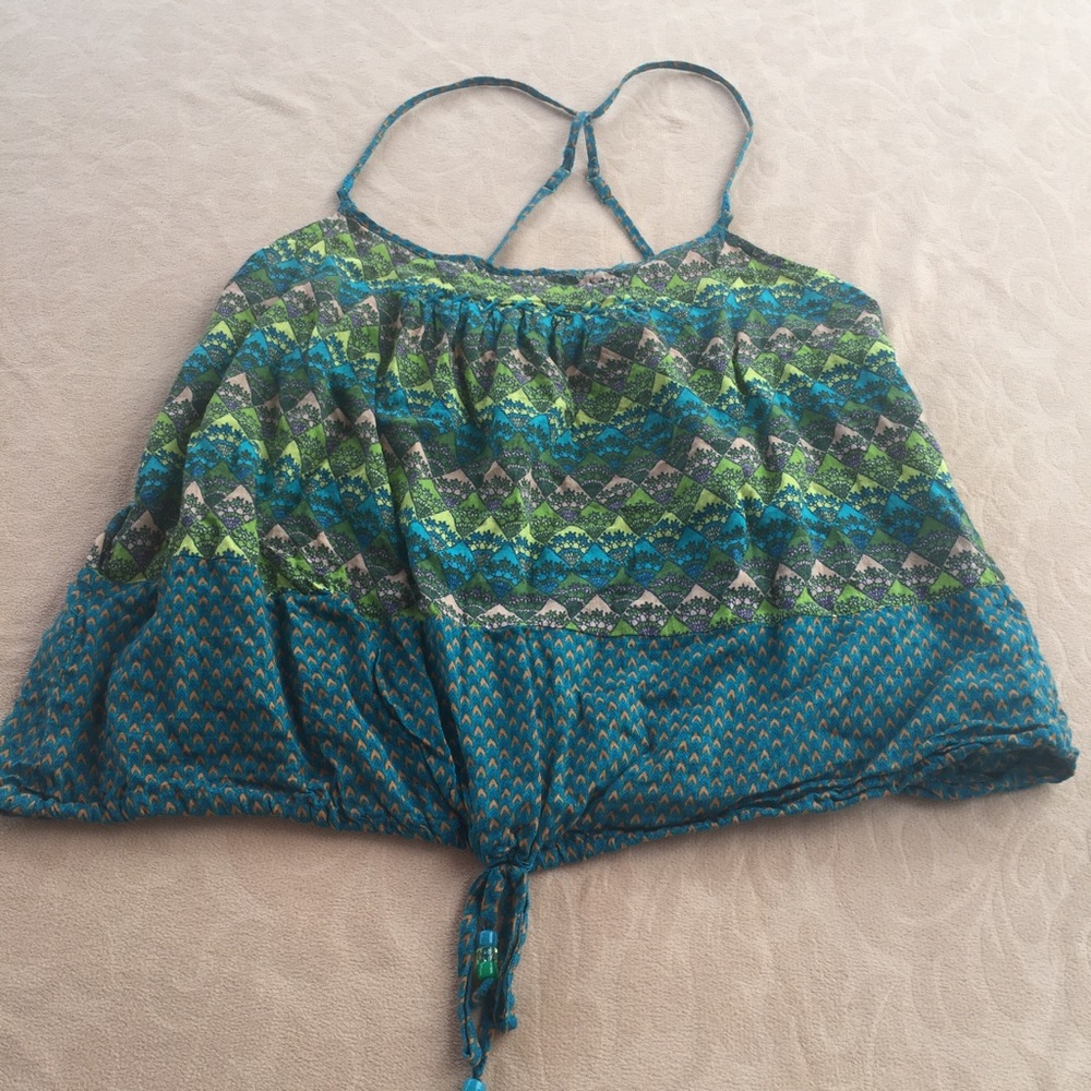 @ Mossimo Cute crop top fresh spaghetti strap BA