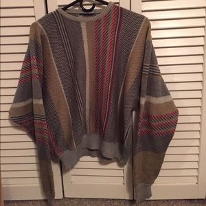 Hipster vintage striped sweater