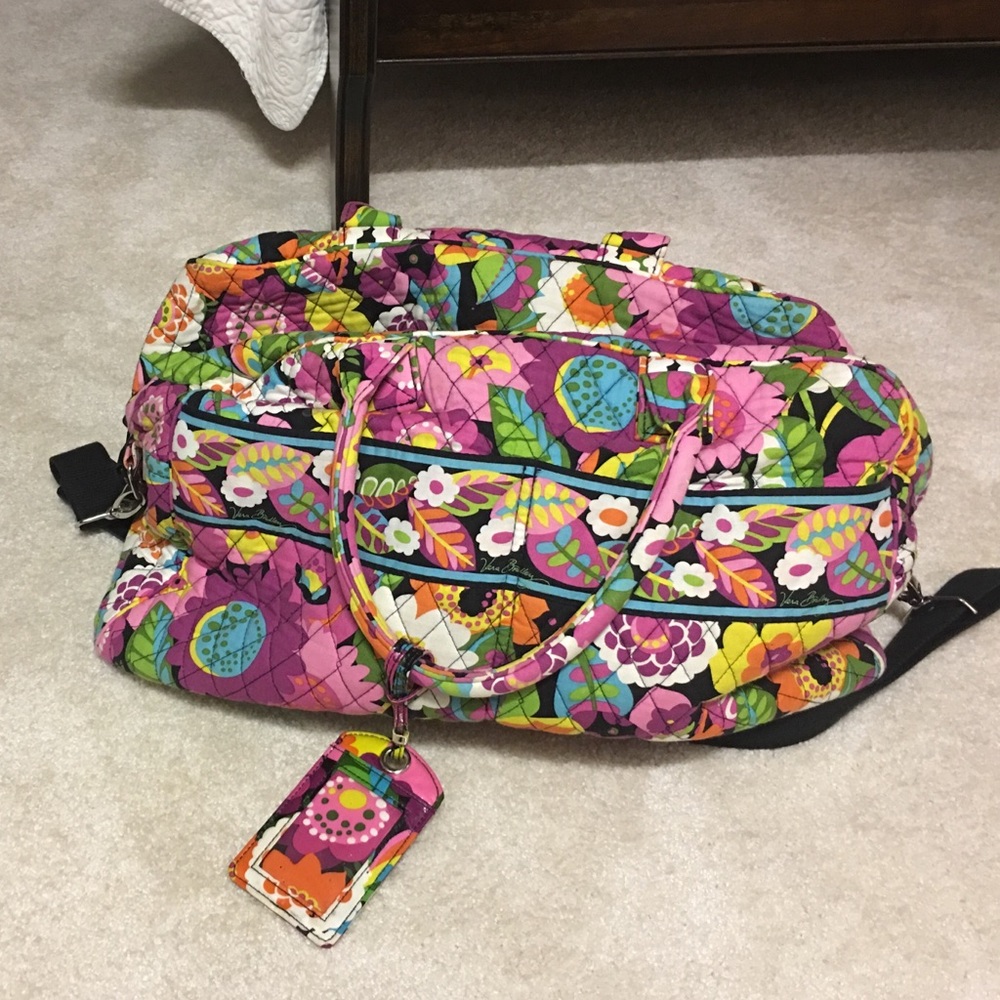 Vera Bradley Travel overnight tote bag