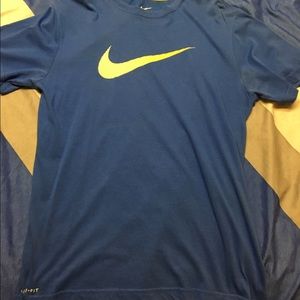 Blue Nike t shirt