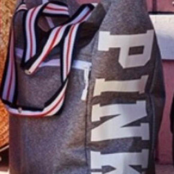 BNWY Pink Victoria'sSecret Zippered Tote w/Handles - Picture 4 of 4