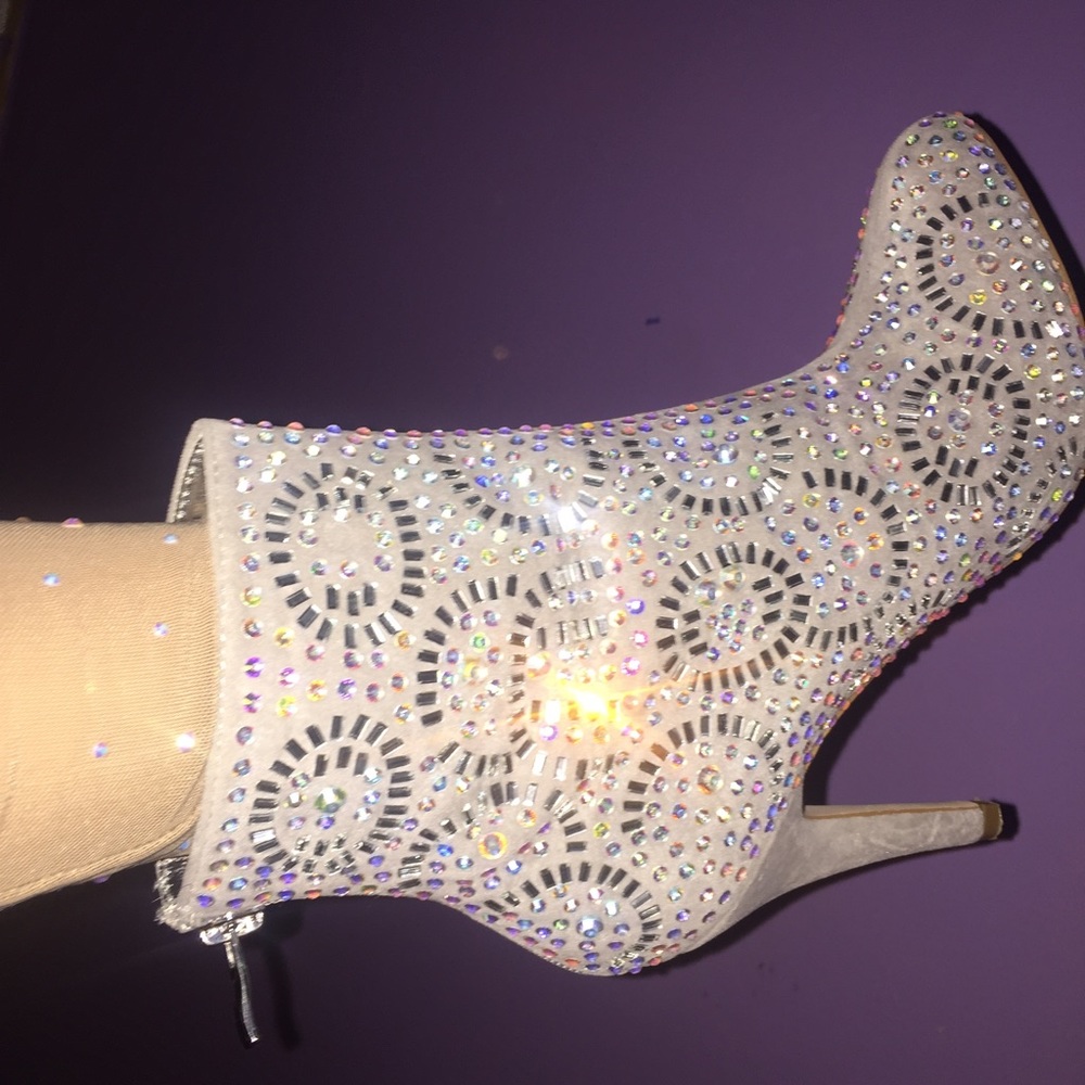 Lauren Lorraine Nicole Glam Booties