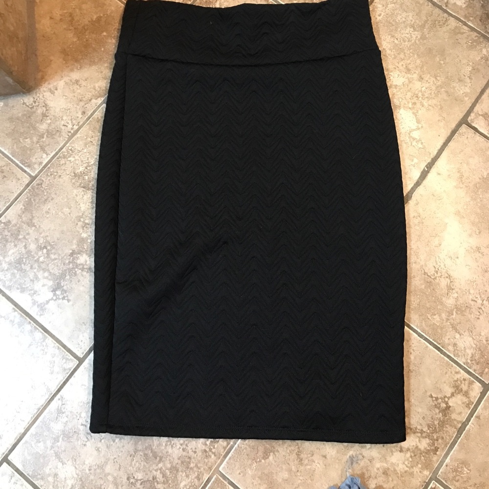 Lularoe Cassie pencil skirt L