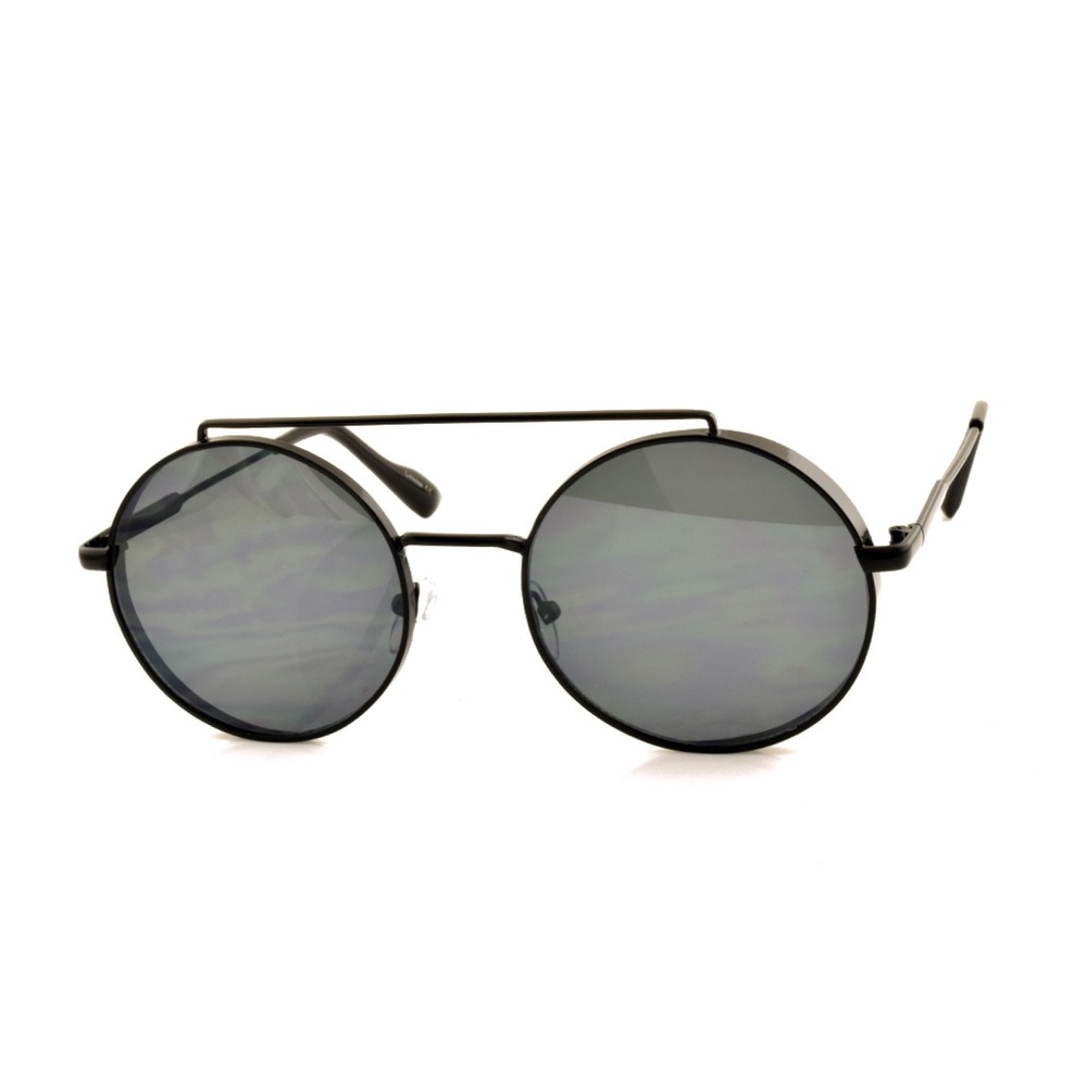 [ LENNY ] Black Round Sunglasses