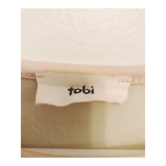 Nude Scuba Dress with V Mesh Neck and Mesh Back - Picture 3 of 3