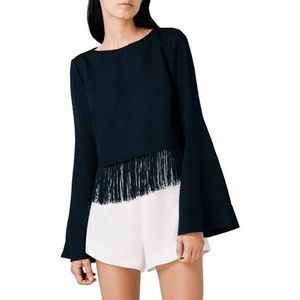 Finders Keepers Vertigo Fringe Top