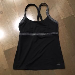 VSX Black Workout Top