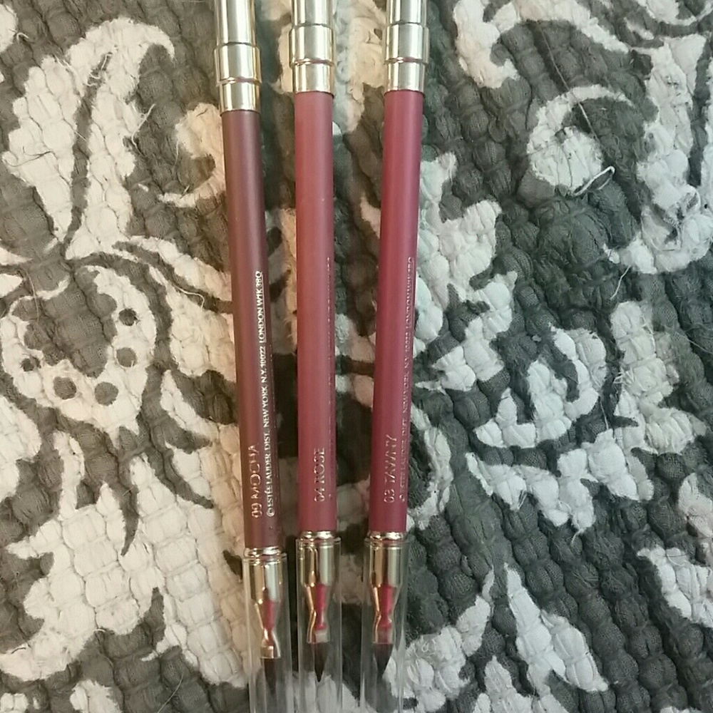 Lot of 3 Estee Lauder Doublewear Lip Liner