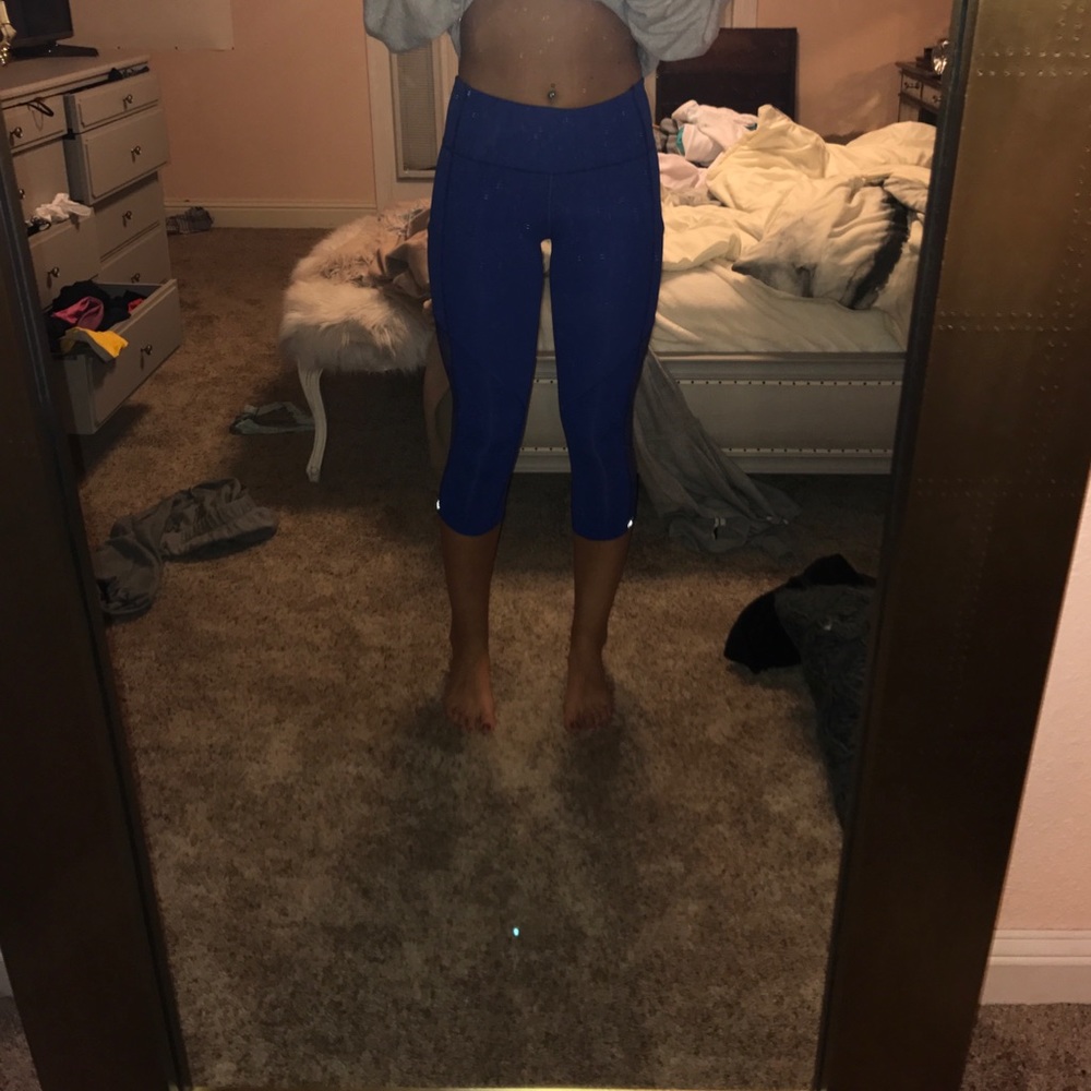 Blue lululemon leggings!!!