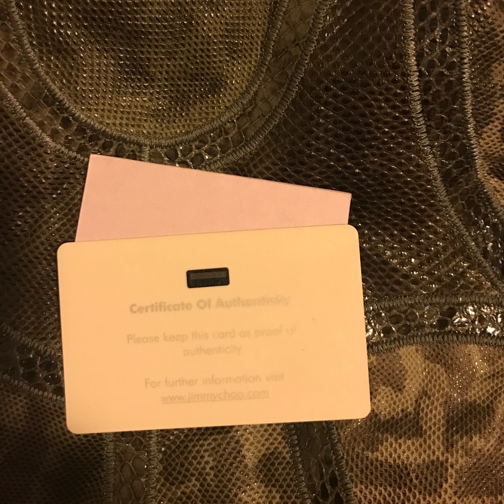 Jimmy choo Snake Saba bag - Picture 3 of 4