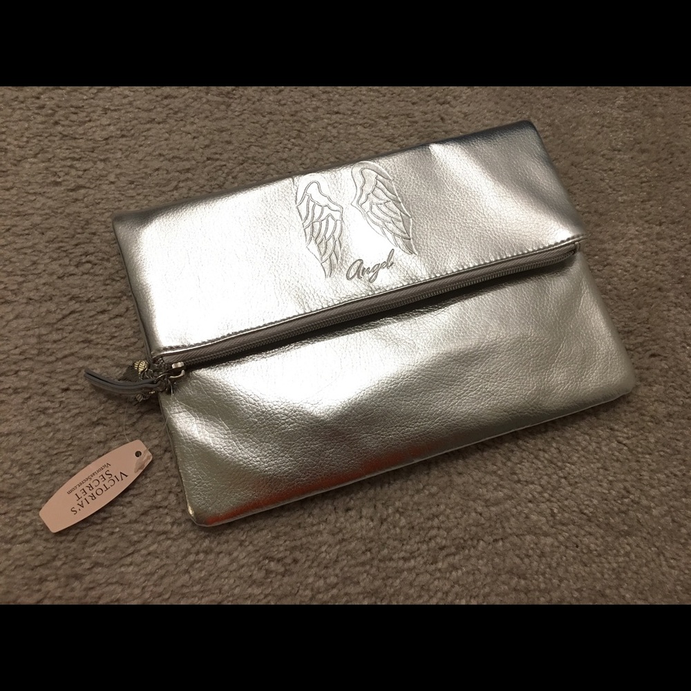 Victoria's Secret Silver Clutch