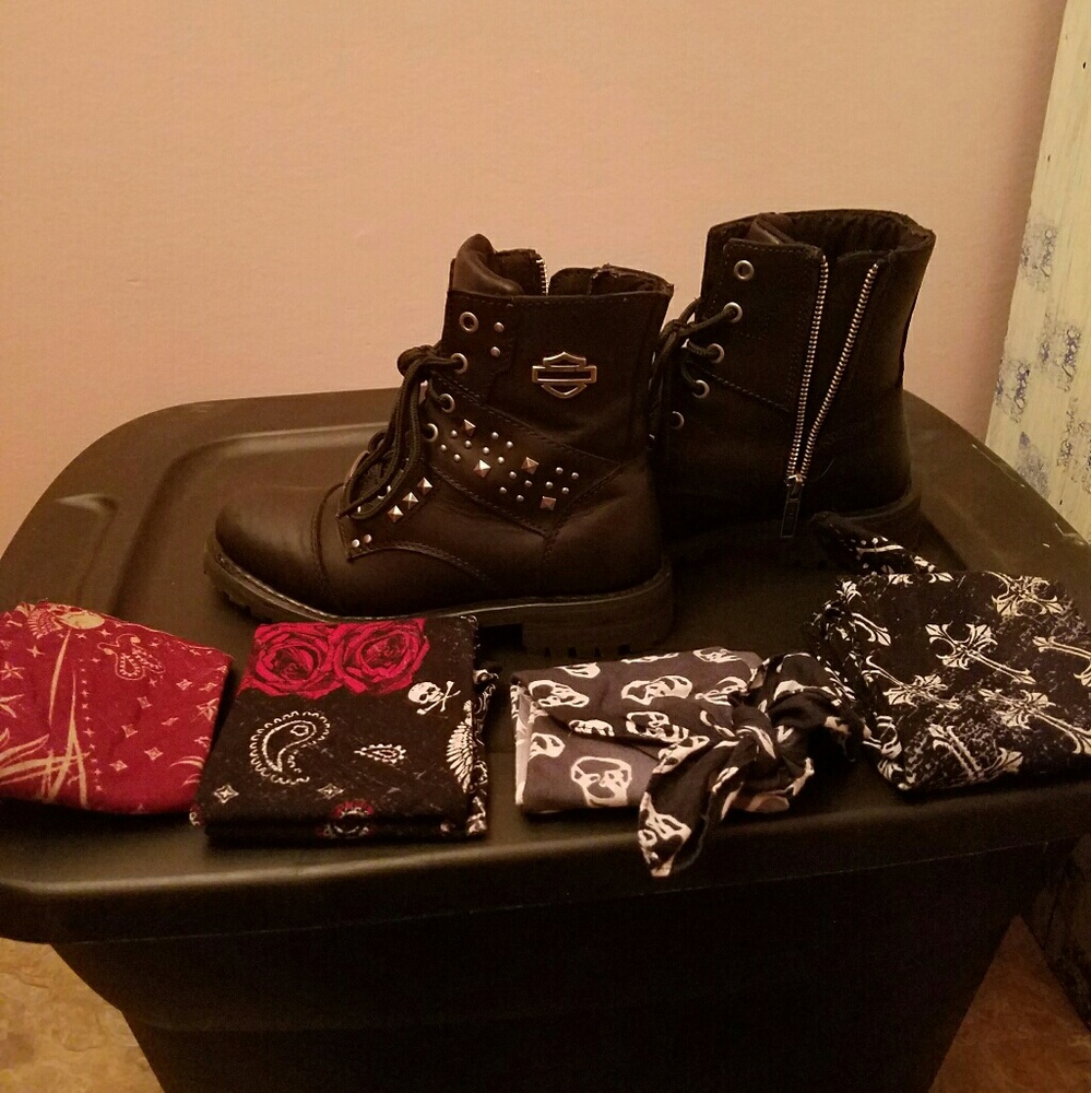 Harley Davidson women's riding boots