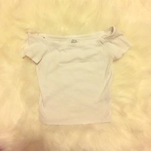 Off the shoulder Zara top