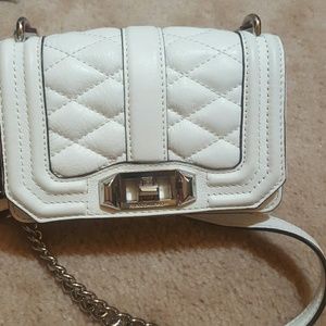 rebecca minkoff  white purse