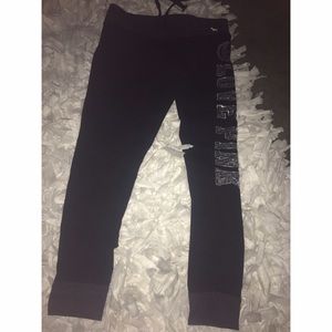 Victoria secret campus legging with bling
