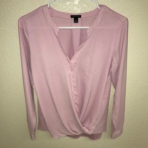 Ann Taylor faux wrap shirt 💗💗💗