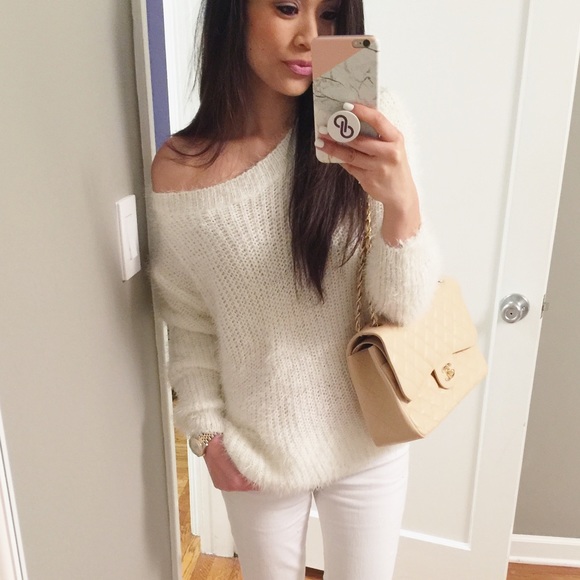 Winter White Cozy Sweater - Picture 2 of 2