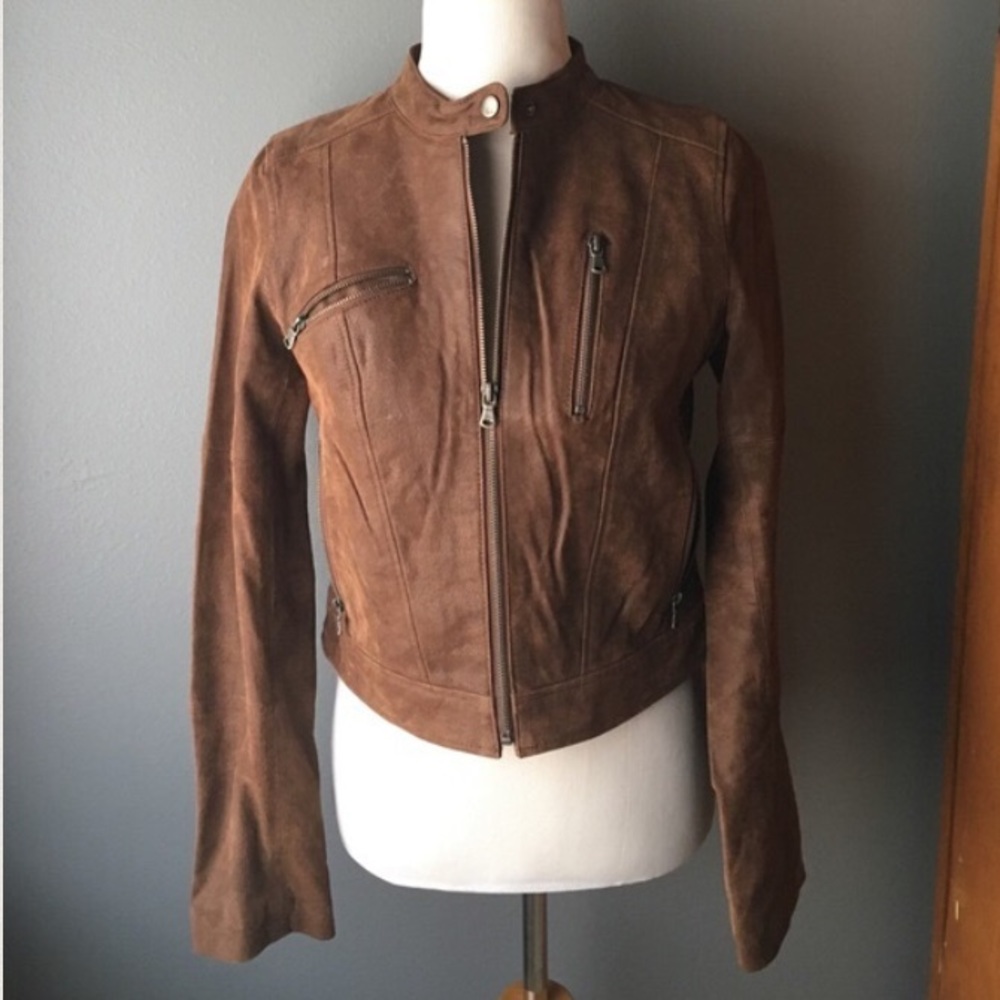 Levis Brown Leather Jacket