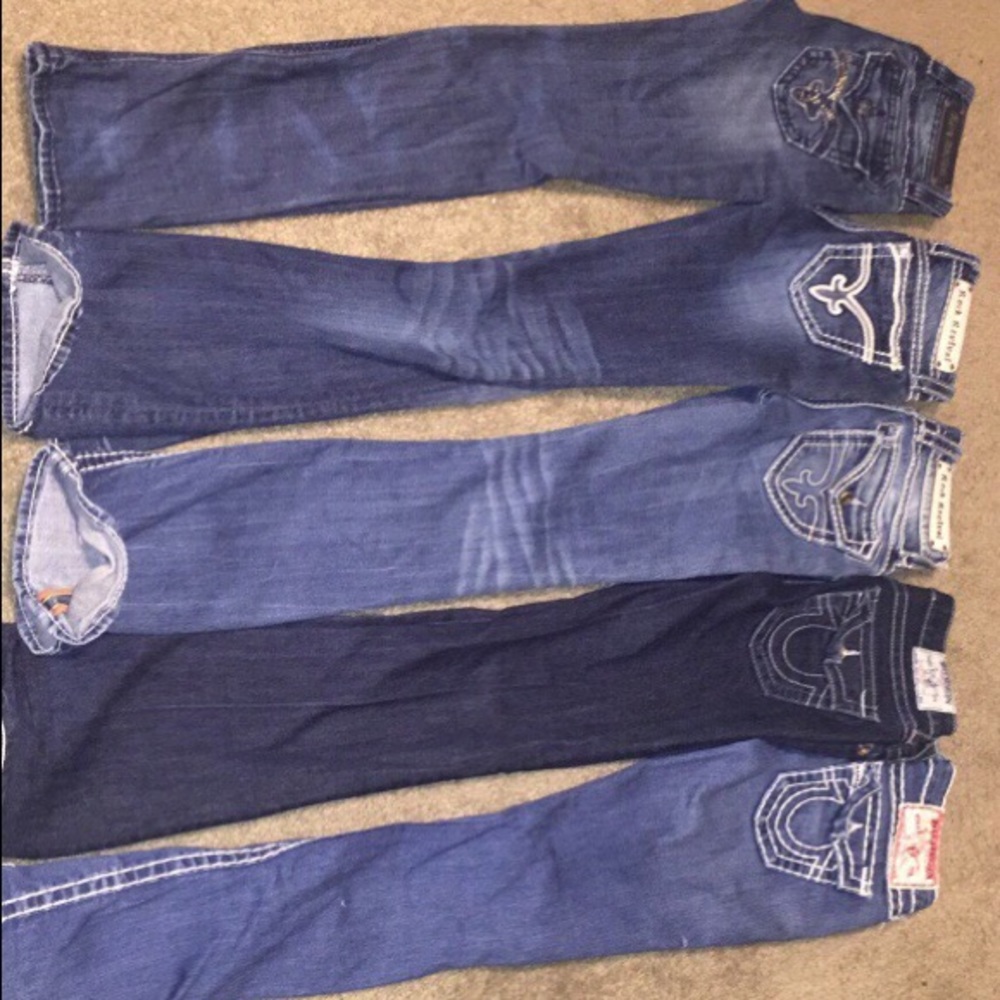 Designer jeans: Rock Revival and True Religion