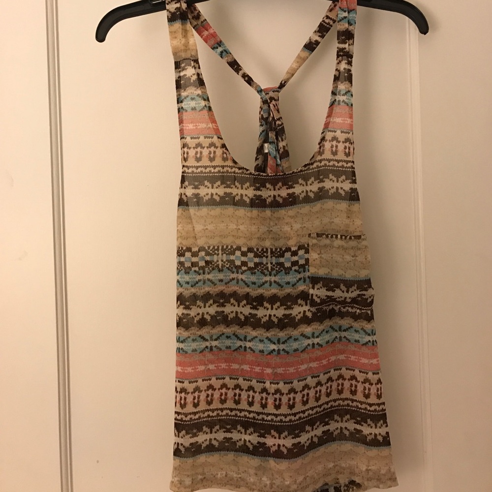 Multicolored top