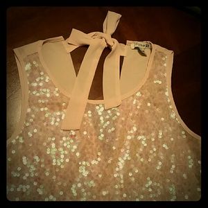 Top/ blouse shimmer sequins