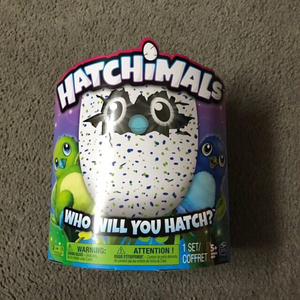 Hatchimal draggles blue/green brand new