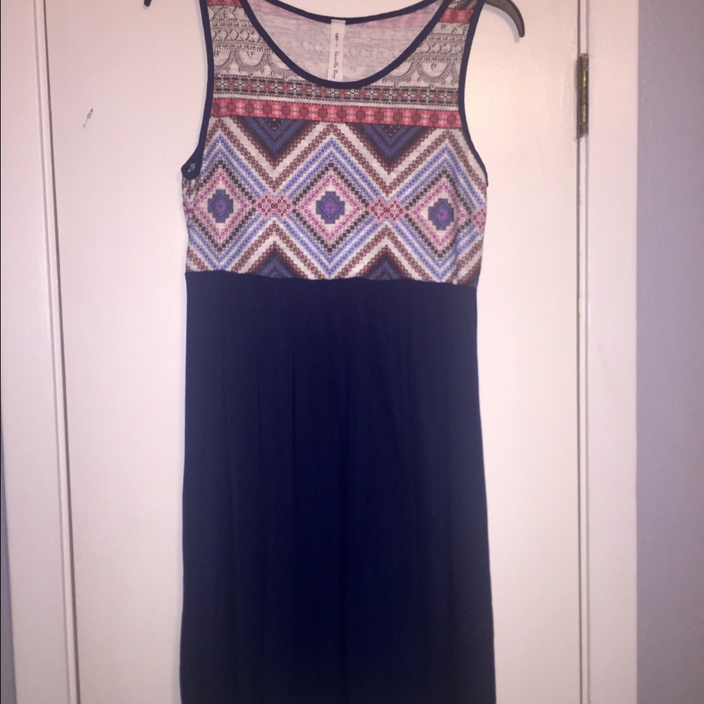 Online boutique tribal print cotton dress