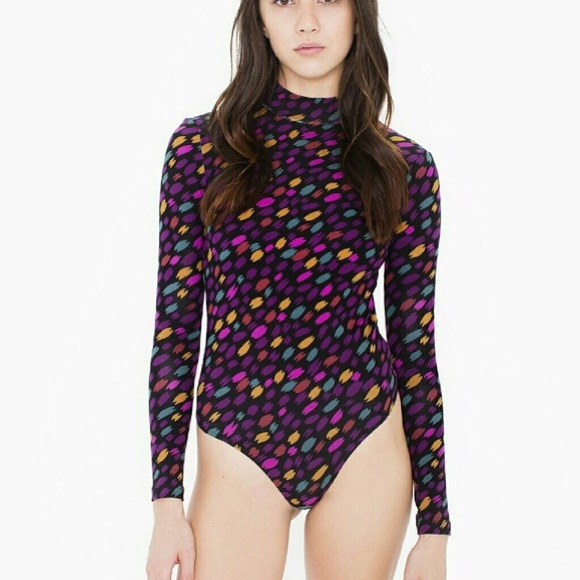 American Apparel Other - BADASS American Apparel Open Back Ryder Bodysuit