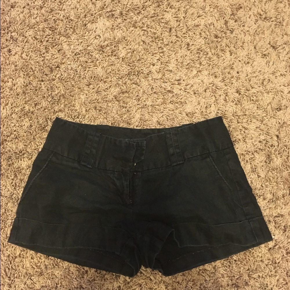 Black shorts