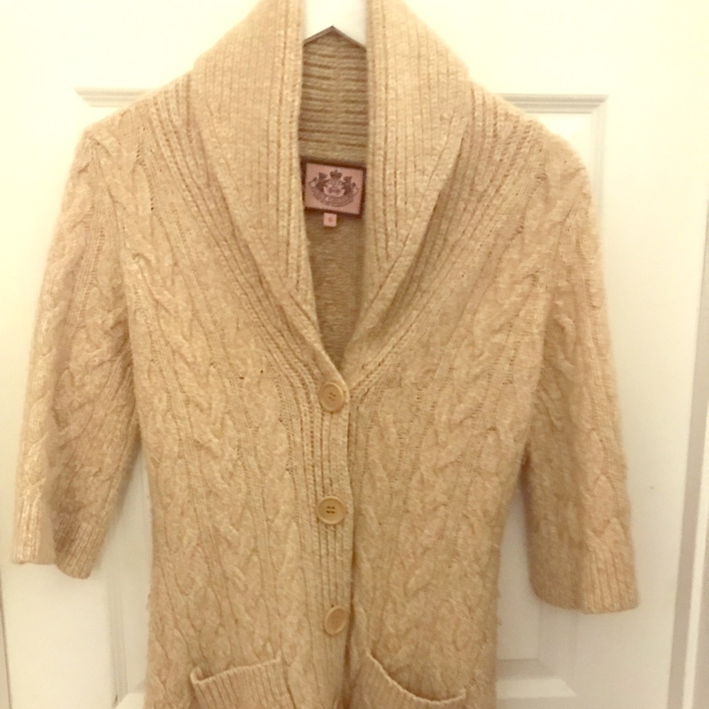 Three quarter length Juicy Couture sweater