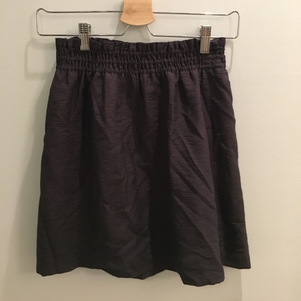 Dark gray JCrew skirt