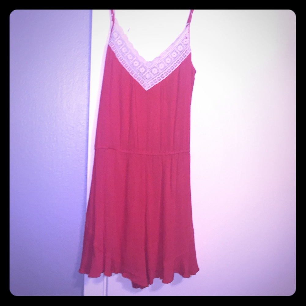 NWT Boutique Coral Romper