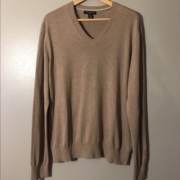 Banana Republic Silk/Linen V-neck Sweater - Picture 2 of 4