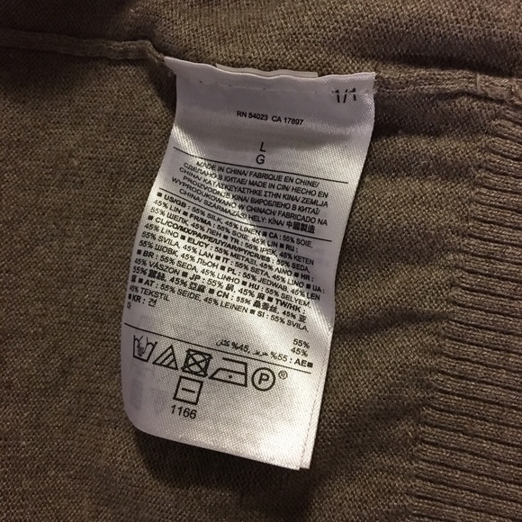 Banana Republic Silk/Linen V-neck Sweater - Picture 4 of 4