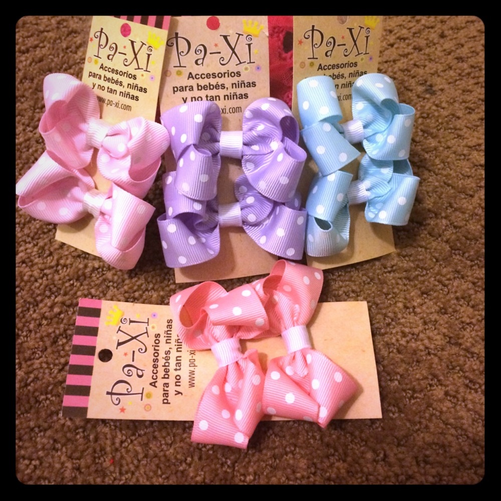 💐Easter Bow Set