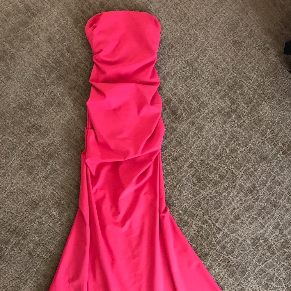 Nicole Miller Pink Prom Evening Dress Size 2 NWT