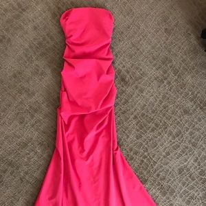Nicole Miller Pink Prom Evening Dress Size 2 NWT