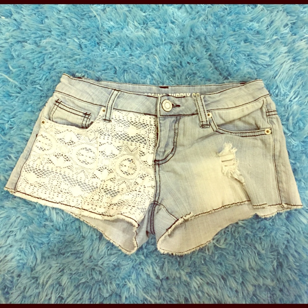 Jean shorts