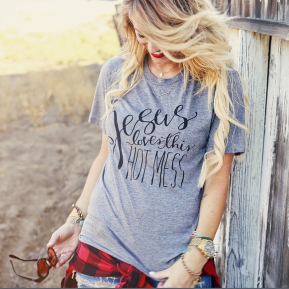 5th Restock!!  Hot mess tee - Picture 2 of 4