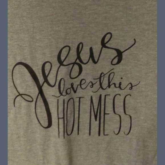 5th Restock!!  Hot mess tee - Picture 4 of 4