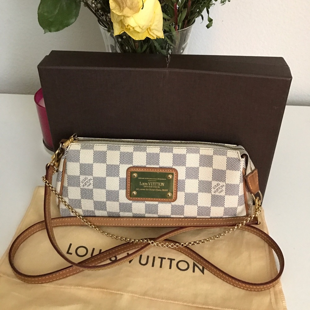 Authentic Louis Vuitton Eva Azur
