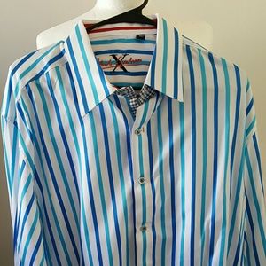 Robert graham dress shirt men's 2XL $300
